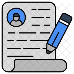 Cv Writing  Icon