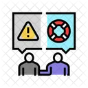 Cyber Victim Support Icon