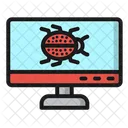 Cyber Attacke  Symbol