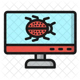 Cyber Attacke  Symbol