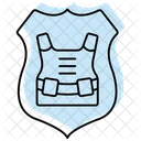 Cyber Armor Color Shadow Thinline Icon Icon