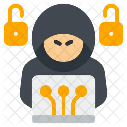 Cyber attack  Icon