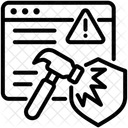 Cyber Attack  Icon