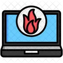 Cyber Attack Security Hacking Icon