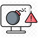 Cyber Attack  Icon
