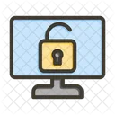 Security Hacking Cyber Crime Icon