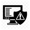 Cyber Attack Alert Cyber Alert Icon