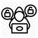 Cyber Attack  Icon
