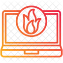Cyber Attack  Icon