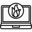 Cyber Attack  Icon