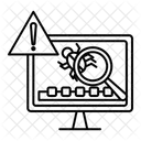 Cyber Attack  Icon