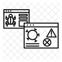 Cyber Attack  Icon