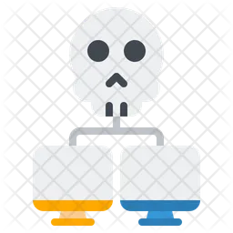 Cyber attack malware  Icon