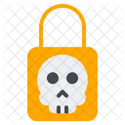 Cyber attack secure  Icon