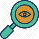 Cyber Auge Cyber Uberwachung Cyber Sicherheit Icon