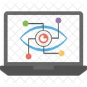 Mechanisch Auge Cyber Icon