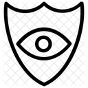 Cyber Auge Uberwachung Sichtbarkeit Symbol