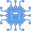 Cyber Chip Computer Chip Icon