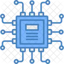 Cyber Chip Computer Chip Icon