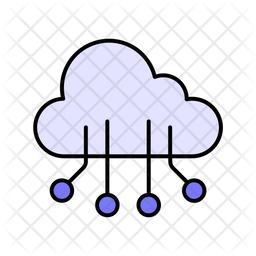 Cyber Cloud Icon