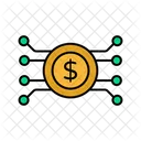 Cyber Coin Icon