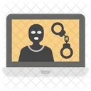 Cyber Crime Computer Hacking Hacking Website Icon