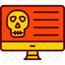 Cyber Crime Danger Hacking Icon
