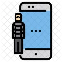 해커 사이버범죄 사이버범죄 아이콘