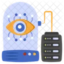 Cyber Eye Cyber Monitoring Inspection Icon
