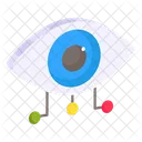 Cyber Eye Cyber Monitoring Inspection Icon