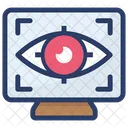 Mechanical Eye Cyber Eye Cyber Security Concept Icon