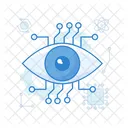 Bionic Eye Monitoring Eye Focus Icon