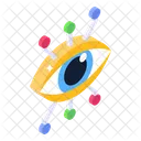Mechanical Eye Cyber Eye Cybersecurity Icon