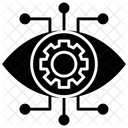 Mechanical Eye Cyber Eye Cyber Security Concept Icon