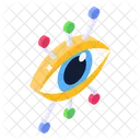 Mechanical Eye Cyber Eye Cybersecurity Icon