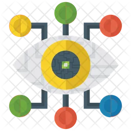 Cyber Eye  Monitoring  Icon