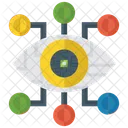 Mechanical Eye Cyber Eye Cyber Security Concept Icon