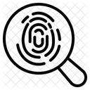 Cyber Forensics Digital Investigations Forensic Analysis Icon
