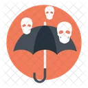 Cyber Insurance Umbrella Icon