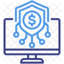 Cyber Insurance Shield Protection Icon