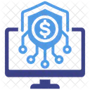 Cyber Insurance Shield Protection Icon