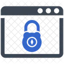 Cyber Lock Security Icon