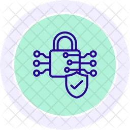 Cyber lock  Icon