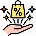 Cyber Lundi Offres Reduction Icône