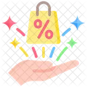 Cyber Lundi Offres Reduction Icône