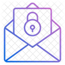 Cyber Mail Envelope Security Icon