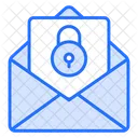 Cyber Mail Envelope Security Icon