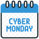 Calendar Cyber Monday Event Icon