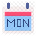 Cyber Monday Calendar Schedule Icon