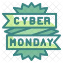 Cyber Monday Ecommerce Signaling Icon